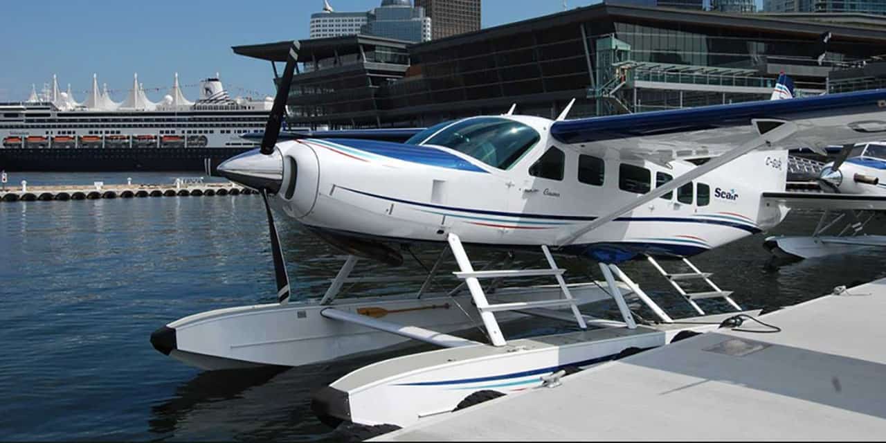 Seaplane and 'The Sails'